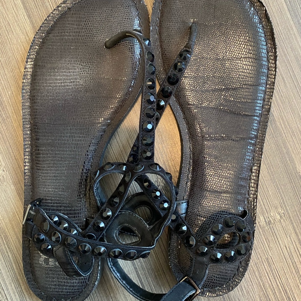 Black Beaded Women’s Shoes